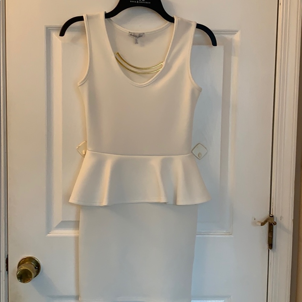 White dress